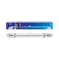 Лампа галогенная Camelion R7s 500W 220V трубка J118 прозрачная (1/50/500)
