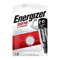 Батарейка Energizer CR2016 BL1 Lithium 3V (1/10/140)