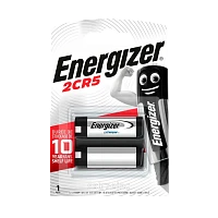 Батарейка Energizer 2CR5 BL1 Lithium Foto 6V (1/10/60)