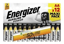Батарейка Energizer Alkaline power LR6 AA BL12 Alkaline 1.5V (12/144)