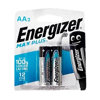 Батарейка Energizer MAX Plus LR6 AA BL2 Alkaline 1.5V (2/24)
