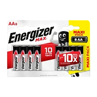 Батарейка Energizer MAX LR6 AA BL8 Alkaline 1.5V (8/96)