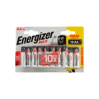 Батарейка Energizer MAX LR6 AA BL16 Alkaline 1.5V (16/96)