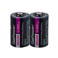 Батарейка GoPower ER14250 1/2AA Shrink 2 Li-SOCl2 3.6V (2/100/600)