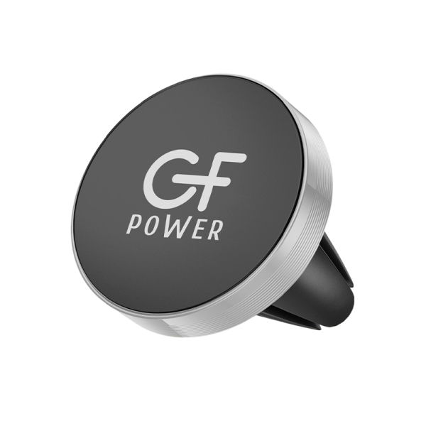 Держатель автомобильный GFPower CH-01 в воздуховод магнит серебряный (1/300)