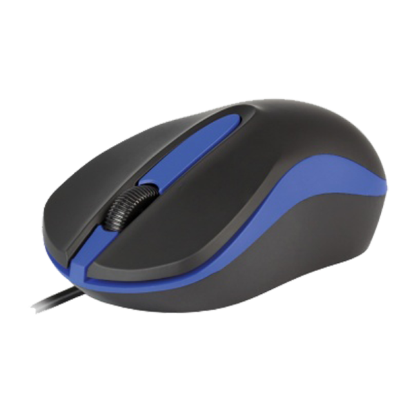 Мышь проводная Smartbuy 329 ONE классическая USB черный синий (1/100)
