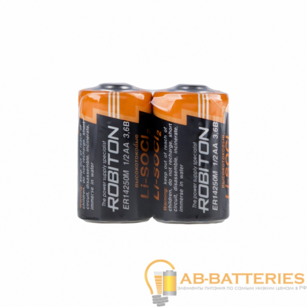 Батарейка ROBITON ER26500M-SR2 C высокотоковые SR2, в упак 10 шт (2/10/160)