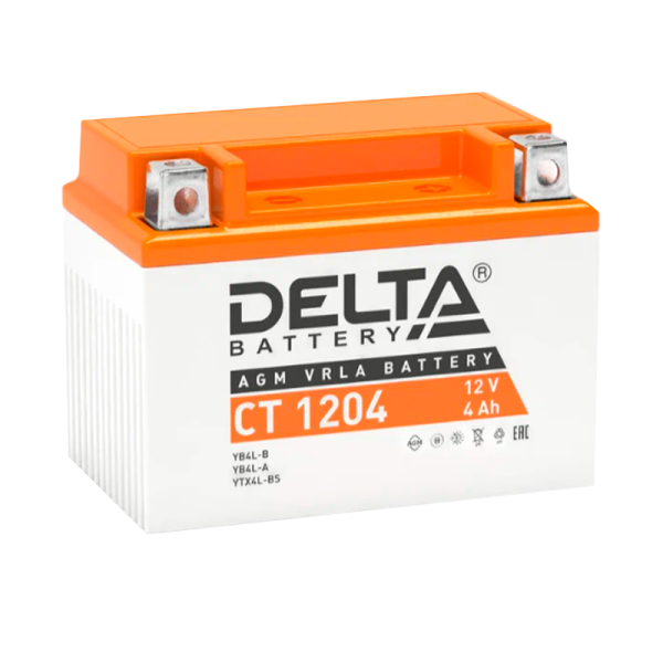 Аккумулятор для мототехники Delta CT 1204 (1/10)
