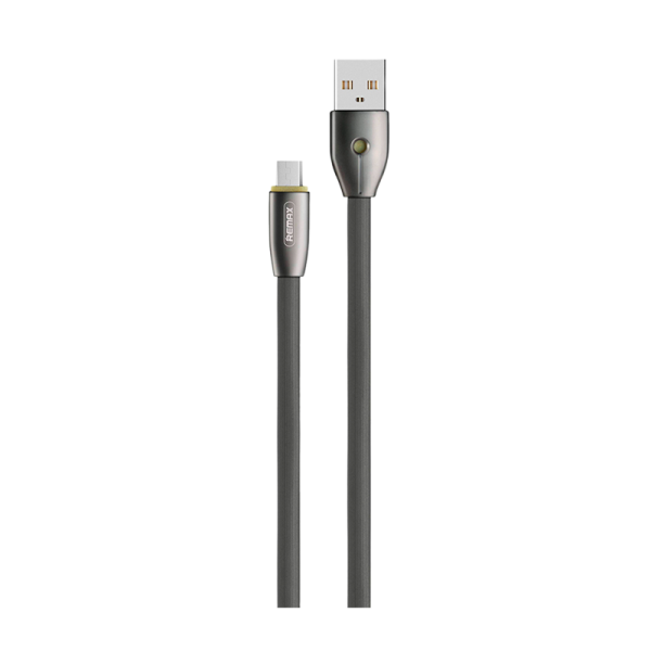 USB кабель REMAX Knight (Micro) RC-043M Серебристый (1M, 2.1A)