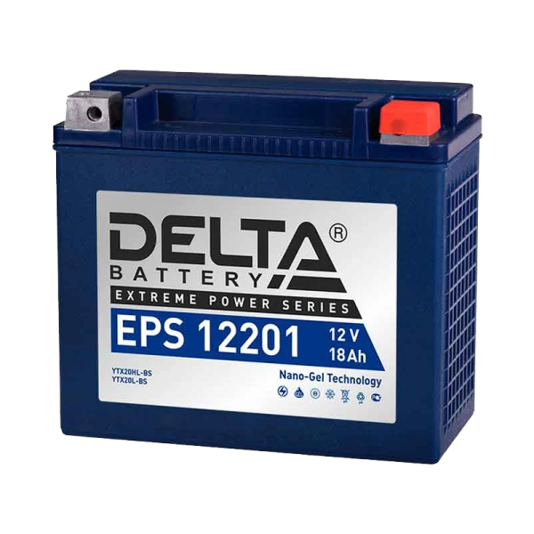 Аккумулятор свинцово-кислотный Delta EPS 12201 12V 20Ah