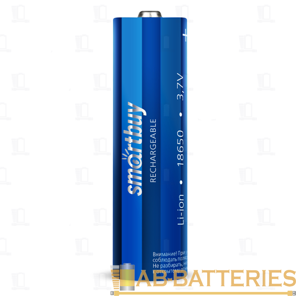 Аккумулятор Li-ion Smartbuy 18650 BL1 2200mAh без защиты (1/10/100)
