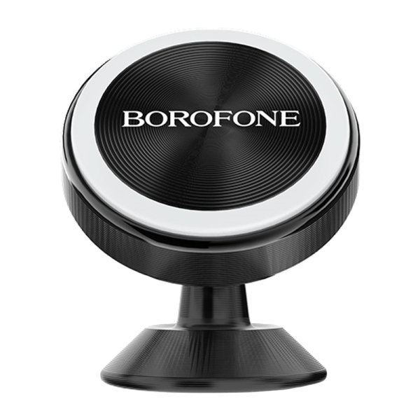 Держатель автомобильный Borofone BH5 липучка магнит черный (1/160)