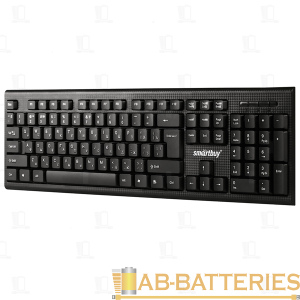 Клавиатура проводная Smartbuy 115 ONE классическая USB 1.5м черный (1/20)