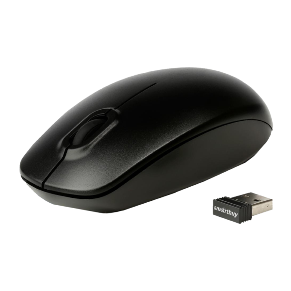 Мышь беспроводная Smartbuy 300AG ONE классическая USB черный (1/100)
