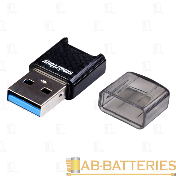 Картридер Smartbuy 3120 USB3.0 microSD черный