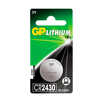 Батарейка GP CR2450 BL1 Lithium 3V (1/10/100/900)