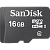 Карта памяти microSD SanDisk Mobile 16GB Class4 4 МБ/сек с адаптером