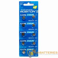 Батарейка ROBITON STANDARD R-AG5-BL10 AG5 BL10 (10/200/4000)