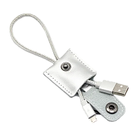 USB кабель REMAX Moss (Micro) RC-079M Серебристый (0.3M, 2.1A)