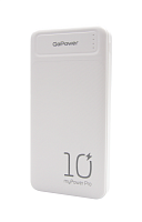Внешний аккумулятор GoPower PB2U myPower Pro 10000mAh белый