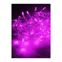 Гирлянда Космос 50LED 6.5м лампочки нить 8 режимов фиолетовый (1/100)