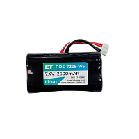 Аккумулятор ET POS-7426-W5, 7.4В, 2600мАч  для ККТ
