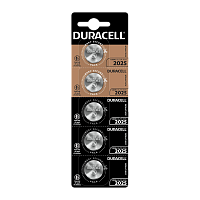 Батарейка Duracell CR2025 BL5 Lithium 3V (5/20/200)