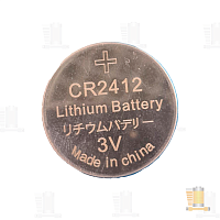 Батарейка ET CR2412 PK1 Lithium, 3V, 90мАч