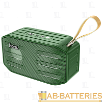 Портативная колонка HOCO BS42 bluetooth 5.0 microSD зеленый (1/50)