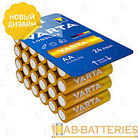 Батарейка Varta LONGLIFE LR6 AA BOX24 Alkaline 1.5V (4106)