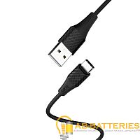 Кабель HOCO X32 USB (m)-Type-C (m) 1.0м 2.0A TPE черный (1/33/330)