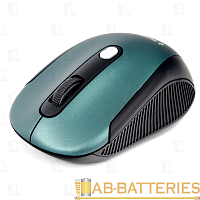 Мышь беспроводная Gembird MUSW-420 классическая USB зеленый (1/60)