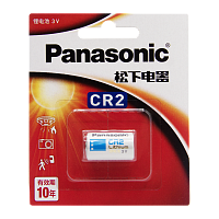 Батарейка Panasonic CR2 BL1 Lithium 3V CN (Китай) (1/10/100)