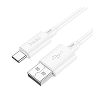 Кабель HOCO X88 USB (m)-Type-C (m) 1.0м 3.0A ПВХ белый (1/420)