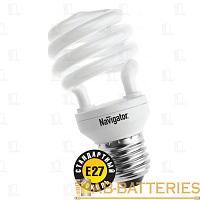 Лампа энергосберегающая Navigator T2 E27 20W 4200К 220-240V спираль