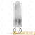 Лампа светодиодная Ergolux G9 5W 4500К 207-240V капсула прозрачная (1/10/100/500)