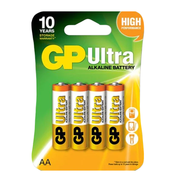 Батарейка GP ULTRA LR6 AA BL4 Alkaline 1.5V (4/40/160)