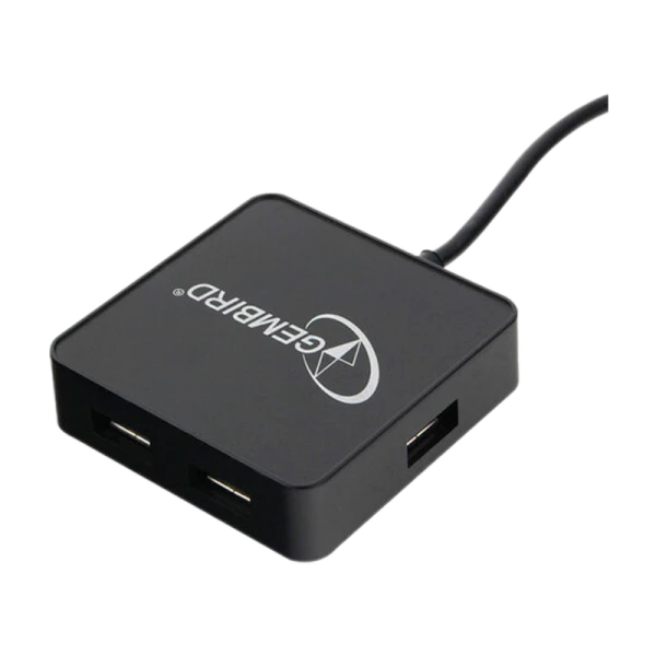 USB-Хаб Gembird UHB-242 4USB USB2.0 черный (1/60)