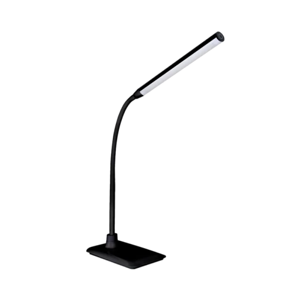 Светильник настольный Camelion KD-792 6W 230V 1LED на основании сенс. 4 ур.ярк. черный (1/6)