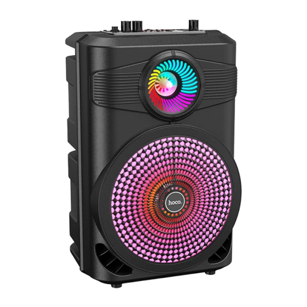 Портативная колонка HOCO BS46 bluetooth 5.0 microSD караоке черный (1/6)