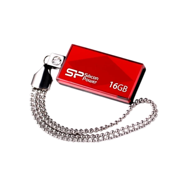Флеш-накопитель Silicon Power Touch 810 16GB USB2.0 пластик красный