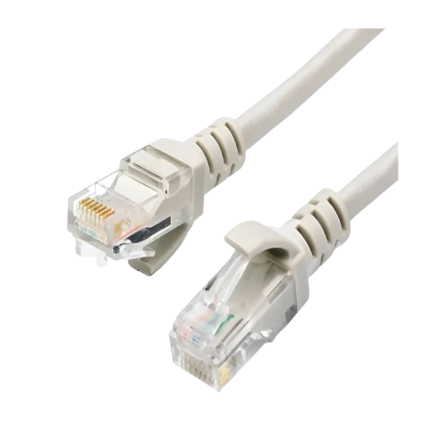 Патч-корд Atcom RJ-45 (m)-RJ-45 (m) 10.0м кат.5е ПВХ 24AWG серый (1/100)