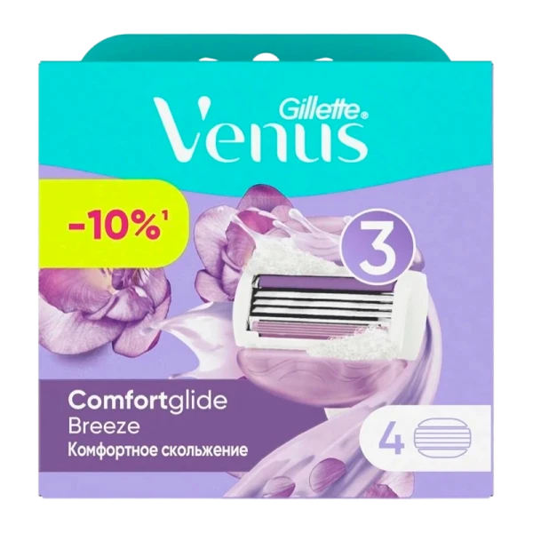 Сменные кассеты Gillette VENUS 3 лезвия 12шт. (цена за 1 шт) (12/120)
