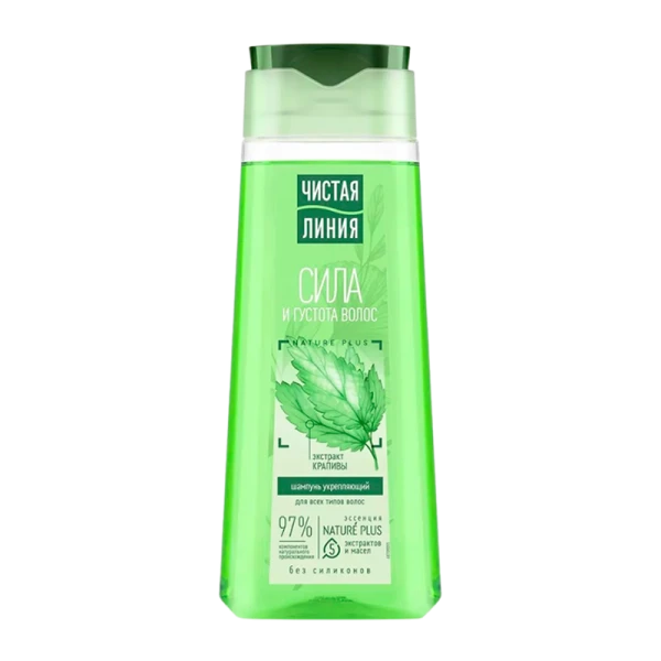 Шампунь Чистая линия Укрепляющий Крапива 250 мл (1/6)