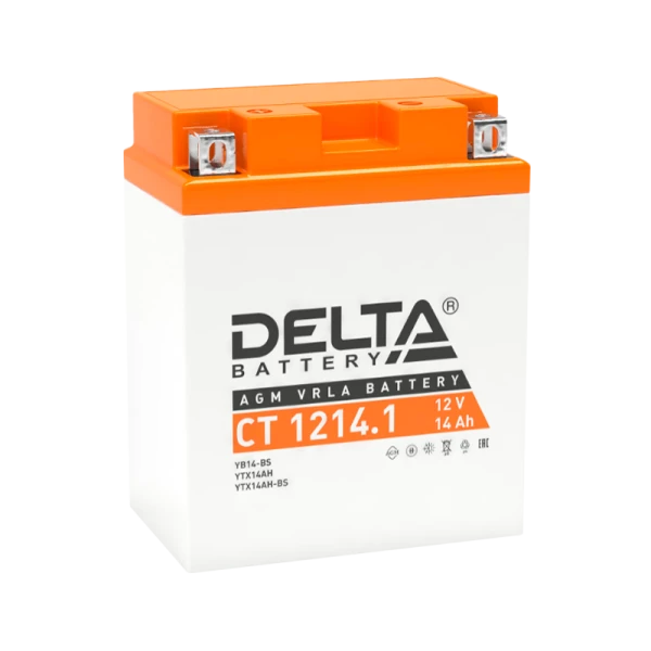 Аккумулятор для мототехники Delta CT 1214.1 (1/6)