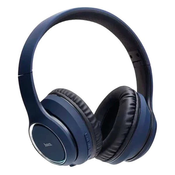 Наушники полноразмерные HOCO W28 bluetooth 5.0 с микр. microSD синий (1/30)