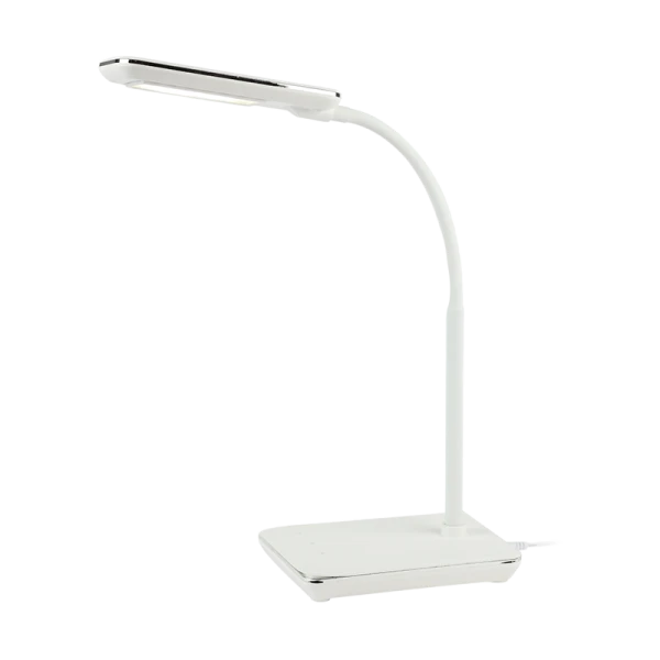 Светильник настольный ЭРА NLED-464 7W 220V 20LED на основании сенс. 5 ур.ярк. белый (1/12)