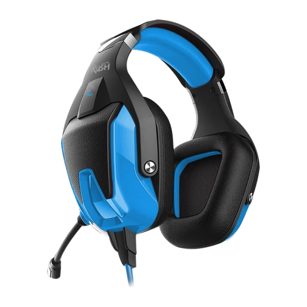 Наушники полноразмерные Smartbuy Rush BATTLE STATION с микр. игровые черный синий (1/20)