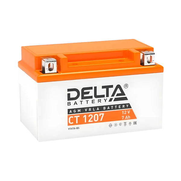Аккумулятор для мототехники Delta CT 1207 (1/8)