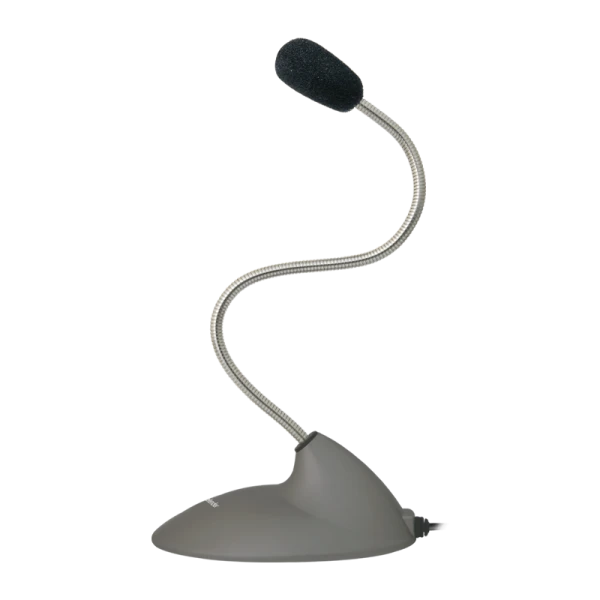 Микрофон Defender MIC-111 конденсаторный 54 дБ 1.5м серый (1/100)